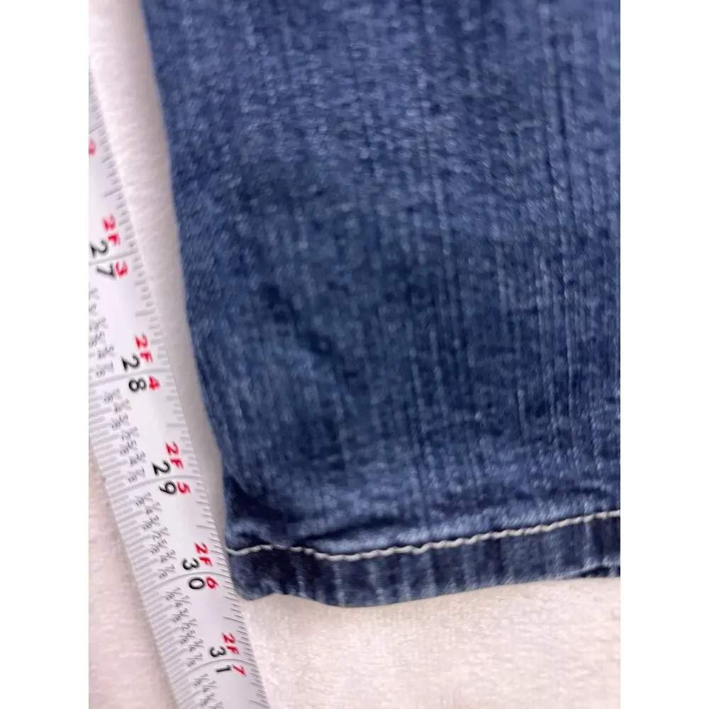 Levi's 559 Relaxed Straight Jeans Mens 40x30 Blue Dark Wash Stretch Denim